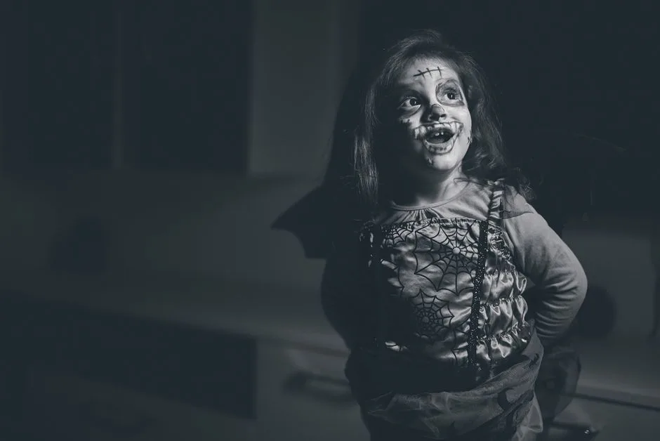 Bezpieczny makijaż Halloween dla dzieci - 10 prostych pomysłów
