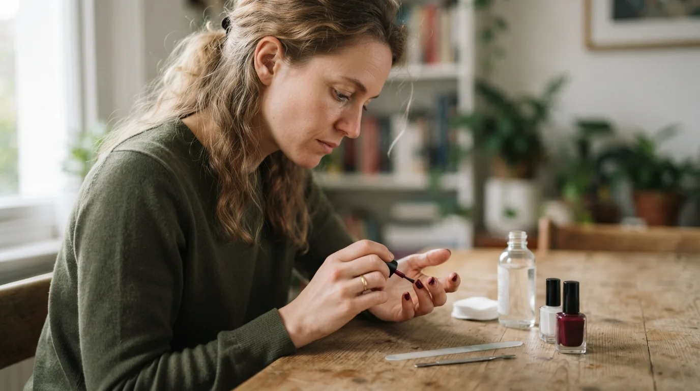Gradient paznokci gąbką - prosty manicure piankowy w domu